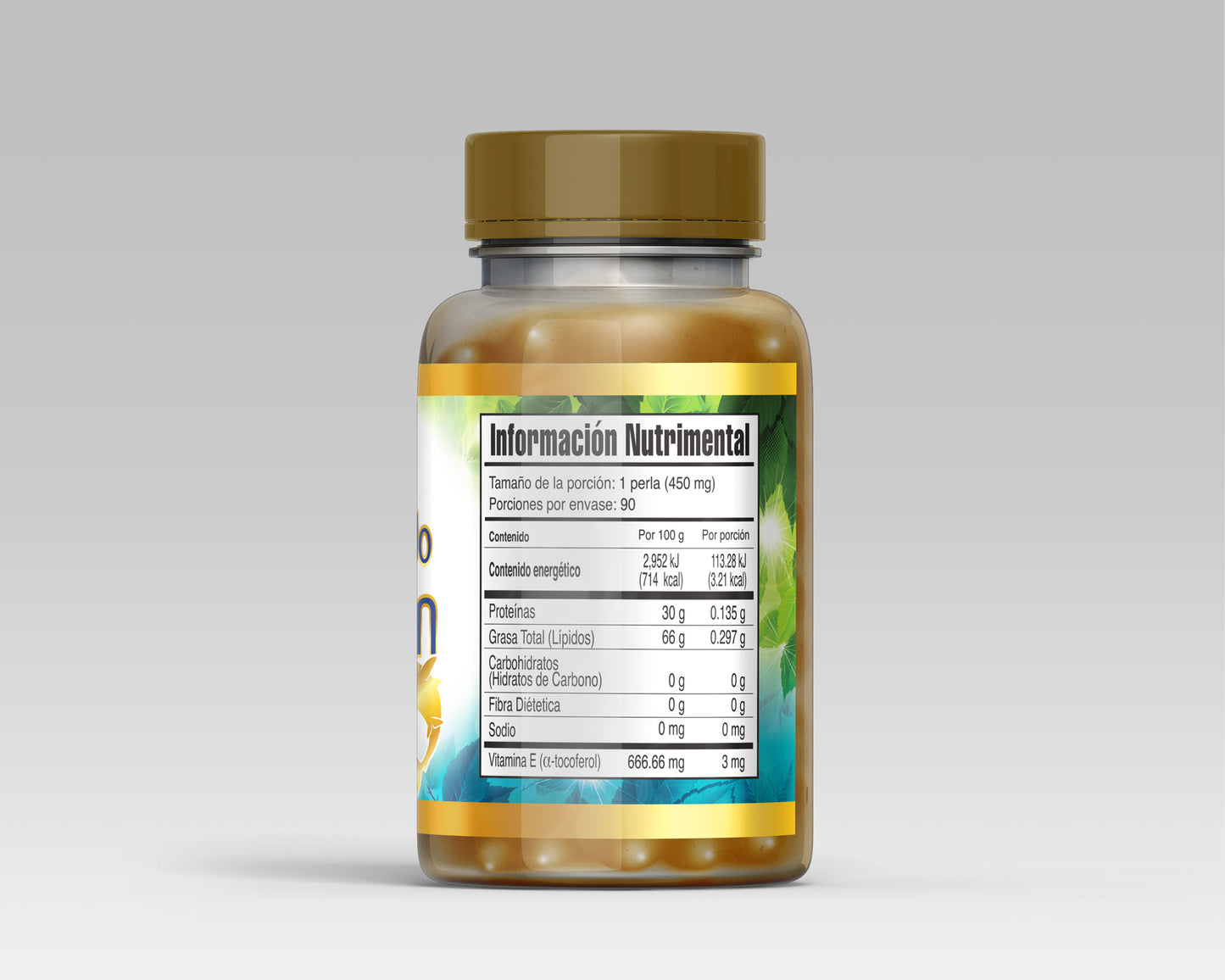 Aceite de Hígado de Tiburón 90 Cápsulas