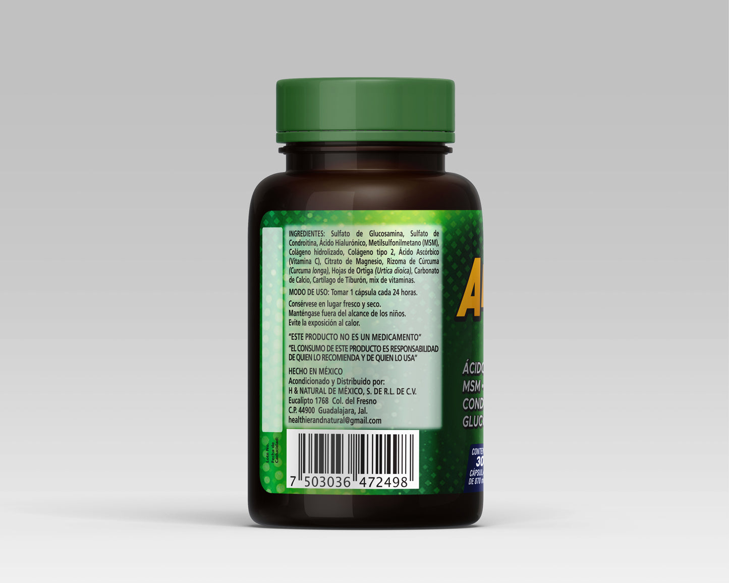 Awflex 30 Cápsulas 870 mg
