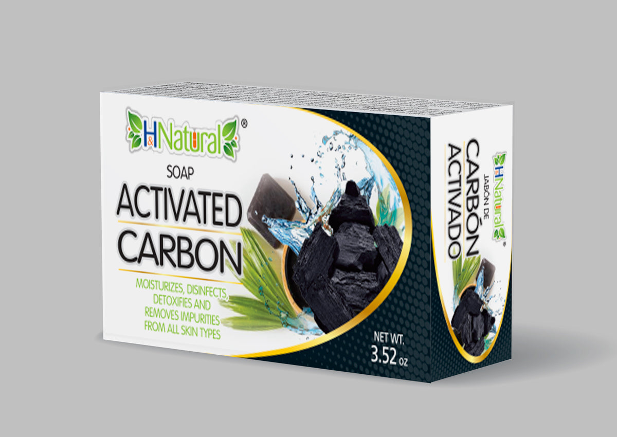 Jabón de Carbón Activado – 100 g