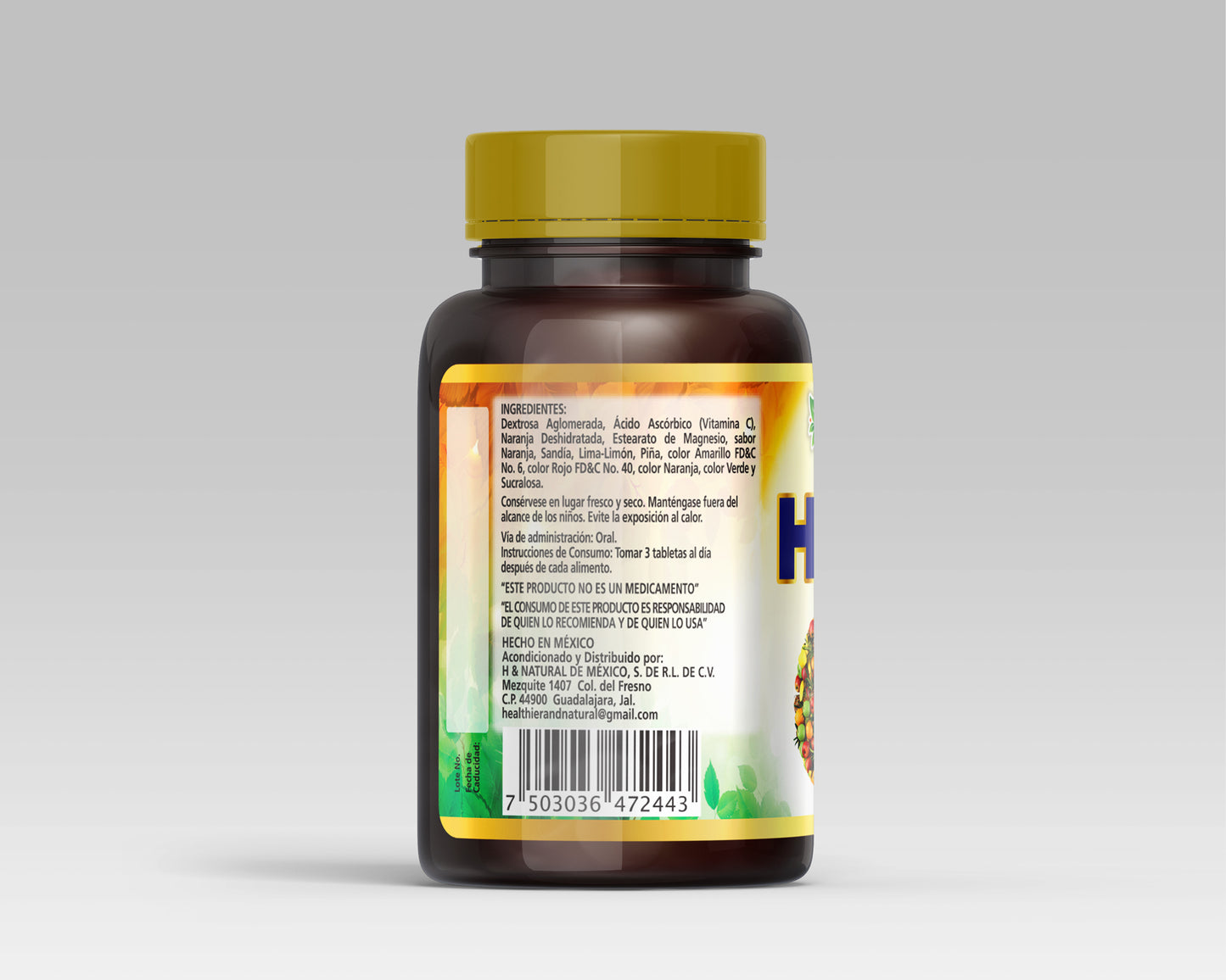 HLIN-C 90 Tabletas Masticables