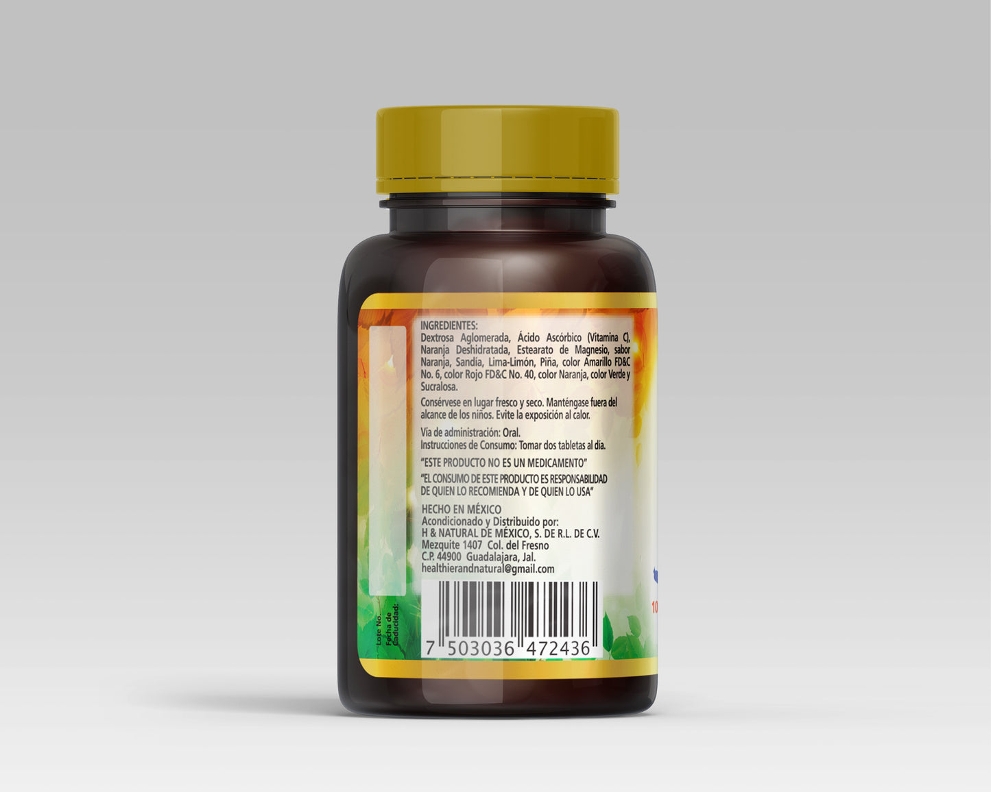 HLIN-C Junior 100 Tabletas Masticables