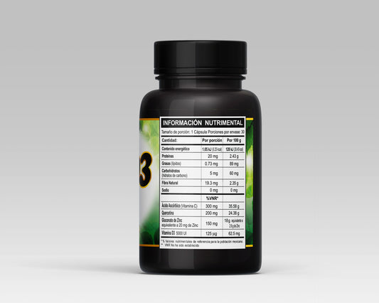IMMU D3 – 30 Cápsulas