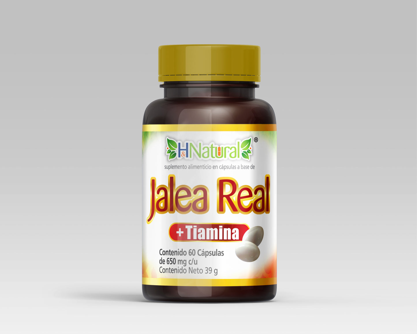 Jalea Real con Tiamina – 60 Softgels