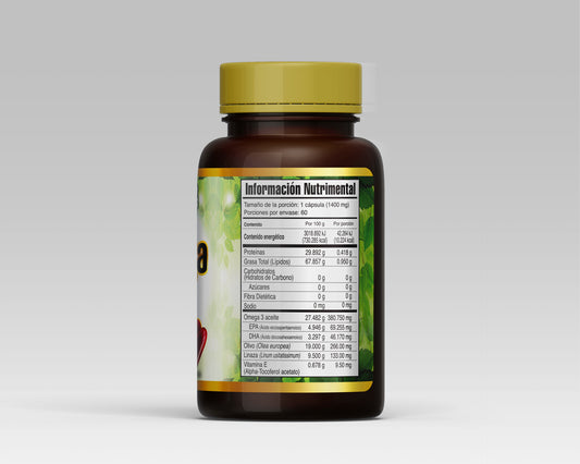 Omega 3, 6 y 9 Junior – 60 Softgels