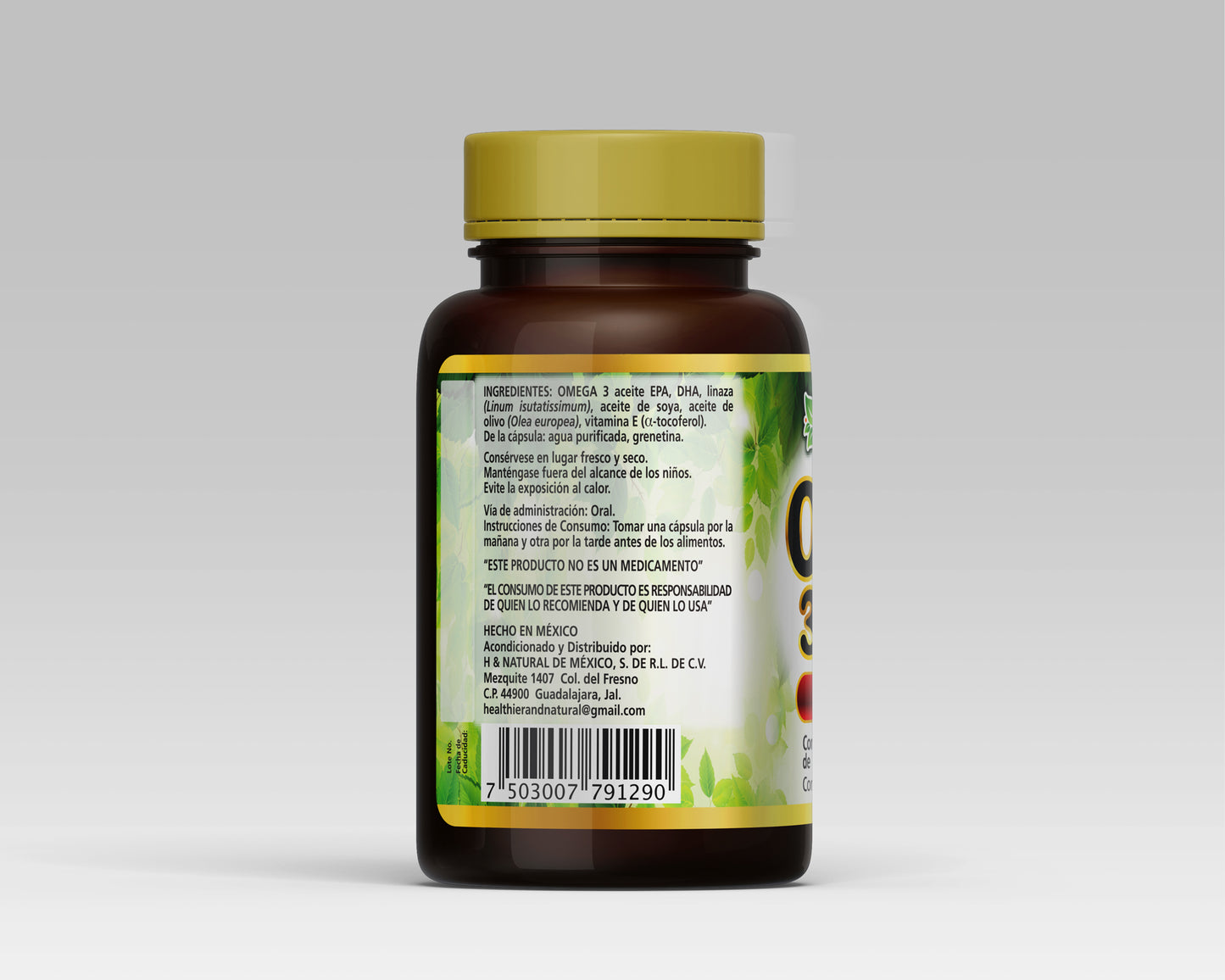 Omega 3, 6 y 9 Junior – 60 Softgels