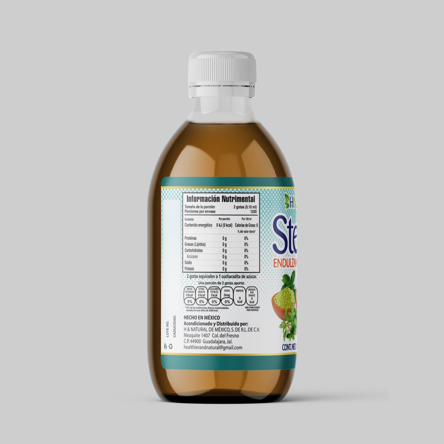 Endulzante Líquido Stevia 120 ml
