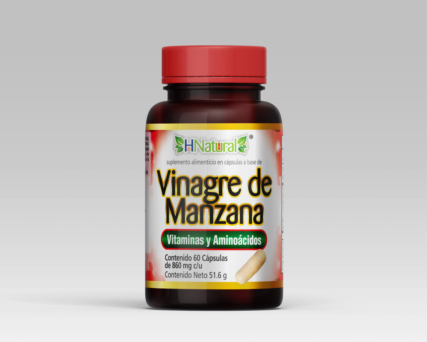 Vinagre de Manzana – 60 Cápsulas