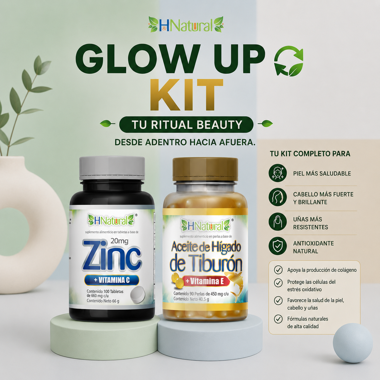 Glow Up Kit HNatural