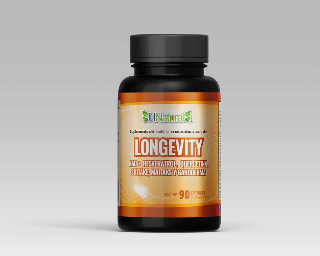Longevity – NAD 90 CápsulasSubtítulo /   Innovación para el bienestar y la salud celular.