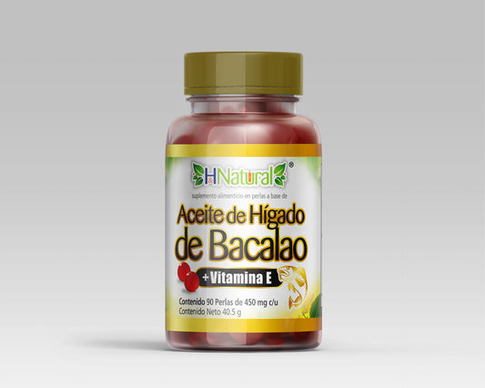 Aceite de Hígado de Bacalao 90 Perlas