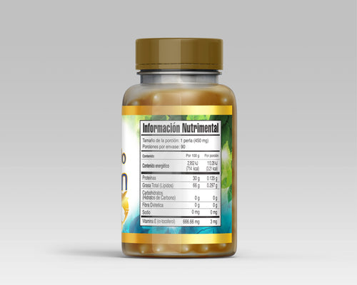 Aceite de Hígado de Tiburón 90 Cápsulas