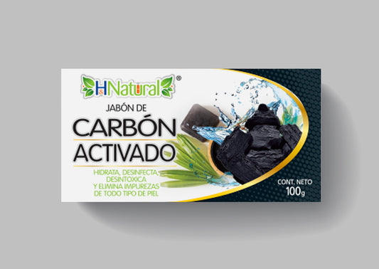 Jabón de Carbón Activado – 100 g
