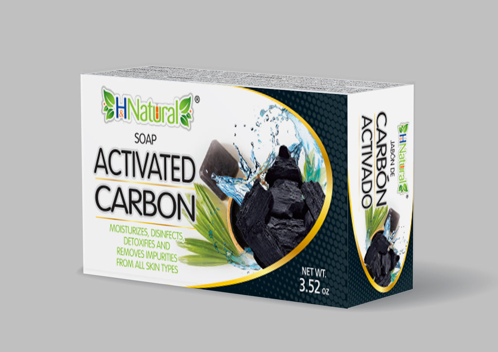 Jabón de Carbón Activado – 100 g
