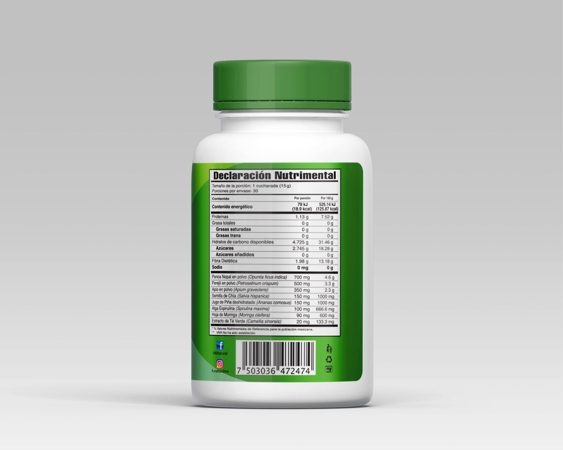 Jugo Verde – 450 g