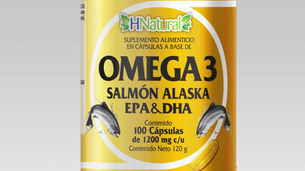 Omega 3 Salmón Alaska – 100 Softgels