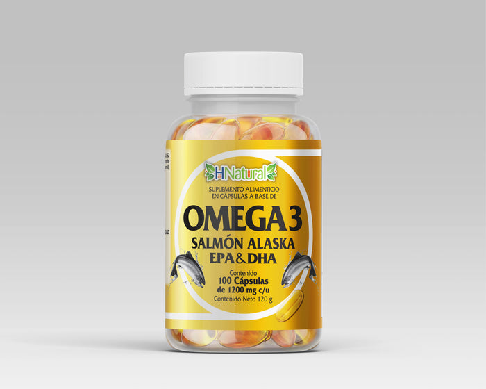 Omega Salmón Alaska – 100 Softgels