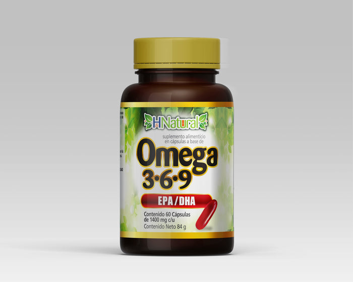 Omega 3, 6 y 9 – 60 Softgels