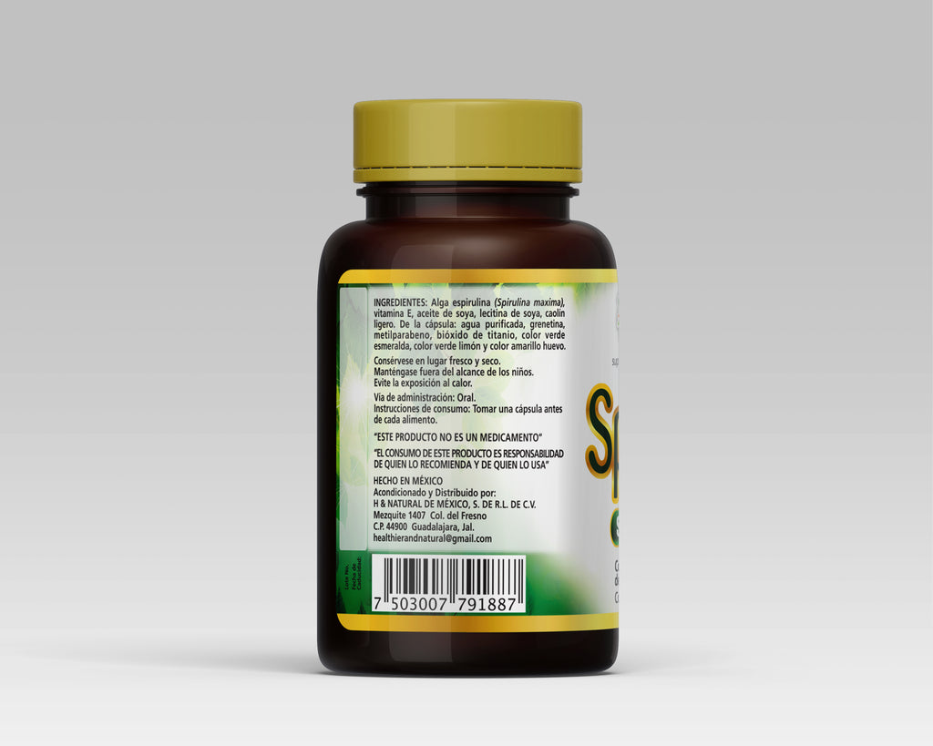 Alga Espirulina 90 Softgels